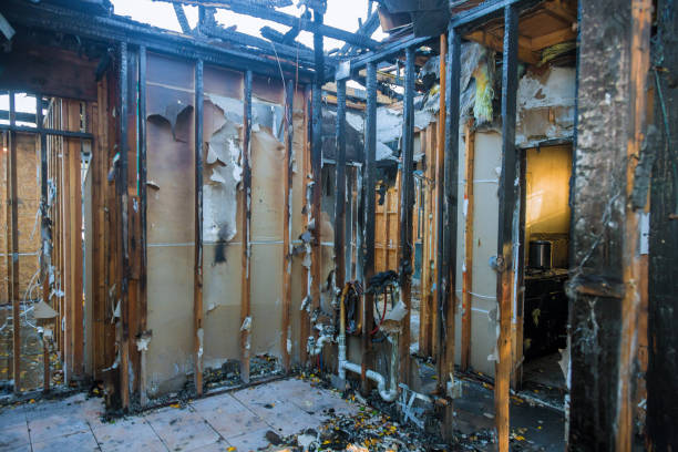 Professional Fire Damage Removal technician working in Carlisle-Rockledge, AL